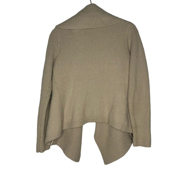 Sundance Size S Cardigan Open Shawl Collar Waterfall Boho Angora Lambswool - Picture 7 of 11